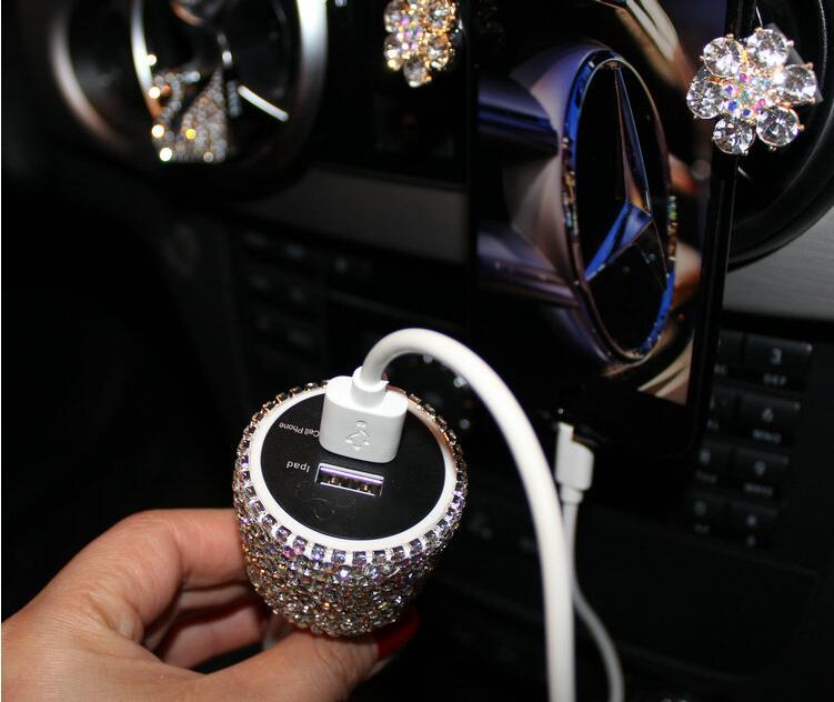 Crystal Dual USB Car Charger
