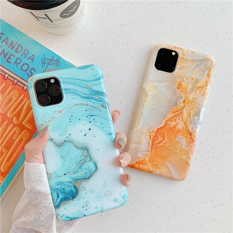 Simple marble pattern phone case