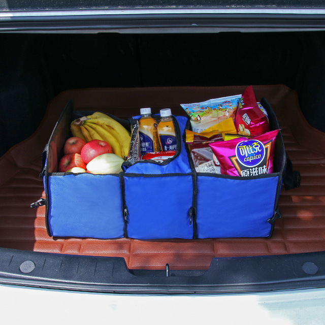 Car folding storage box Car trunk Oxford storage box