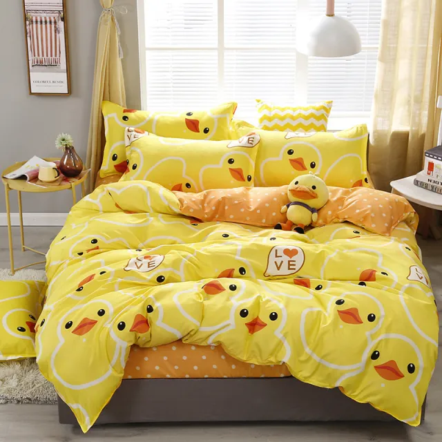 Aloe cotton four piece bedding set 6Style - Shop at LoveMi