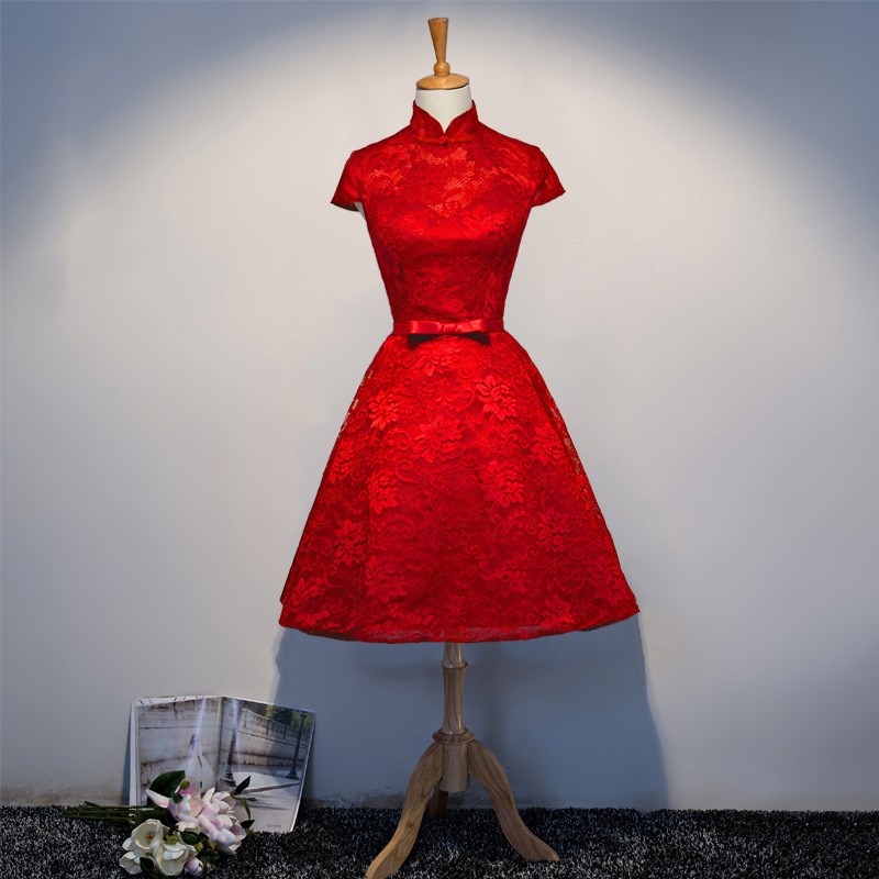 Long red dress 7Style - Shop at LoveMi