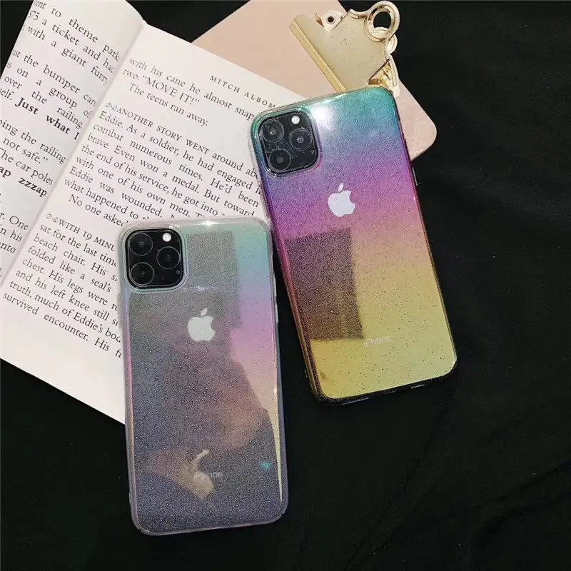 Water drop colorful mobile phone case