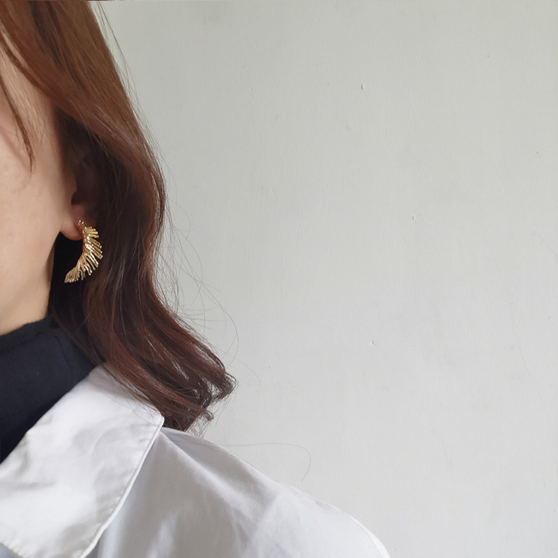 Leaves retro earrings