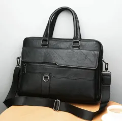 PREMIUM Leather Bag - Black - View 1