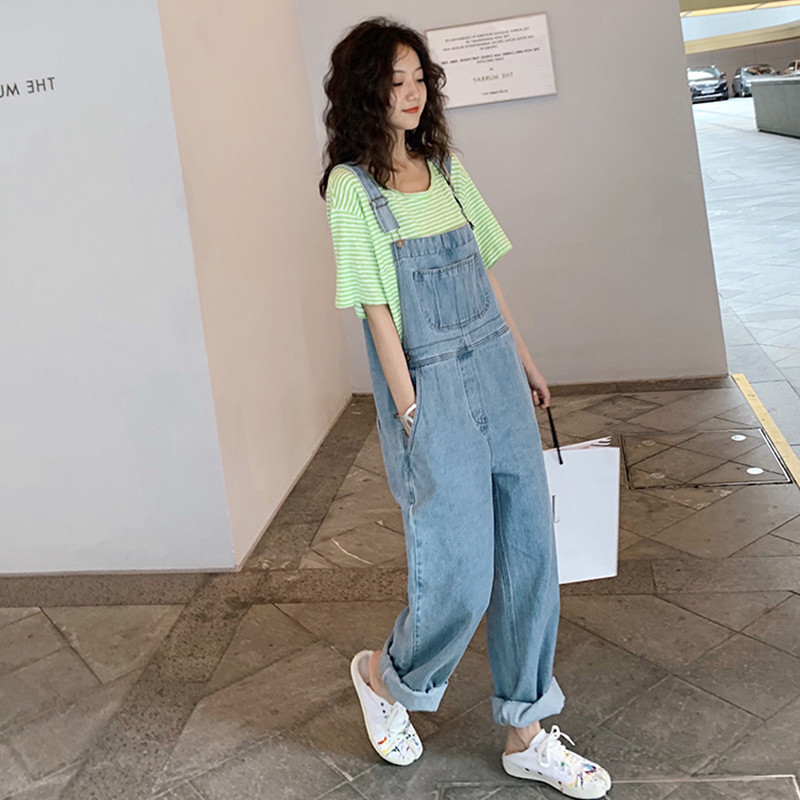 Straight high waist jumpsuit