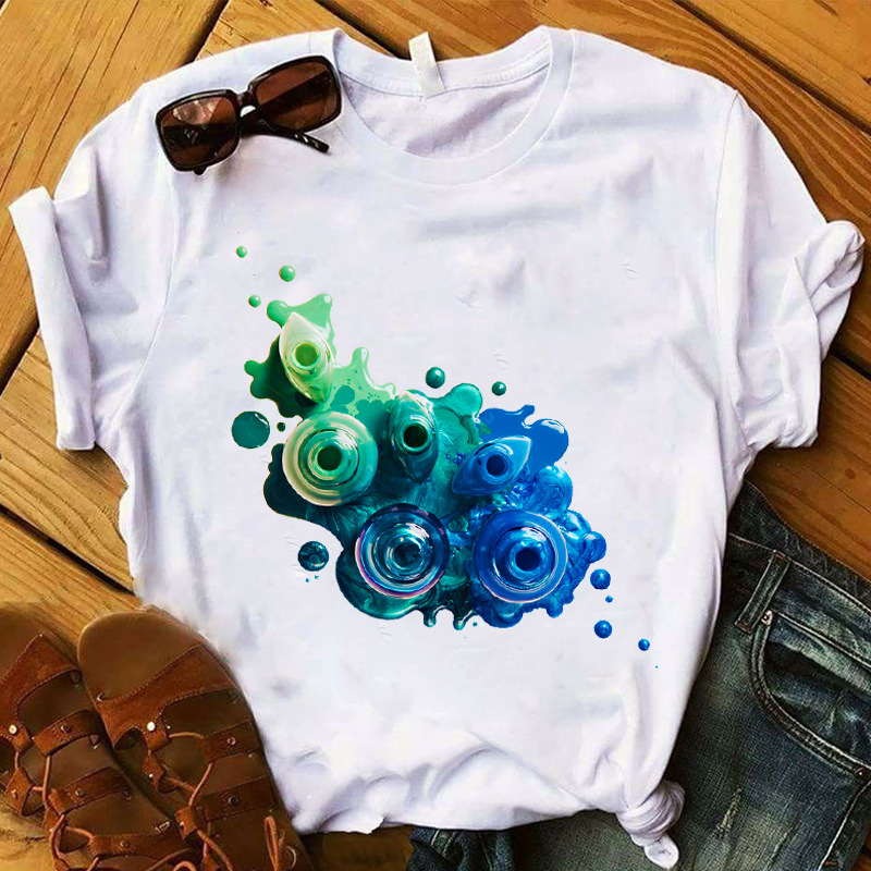 Title 5, Nail polish print T-shirt