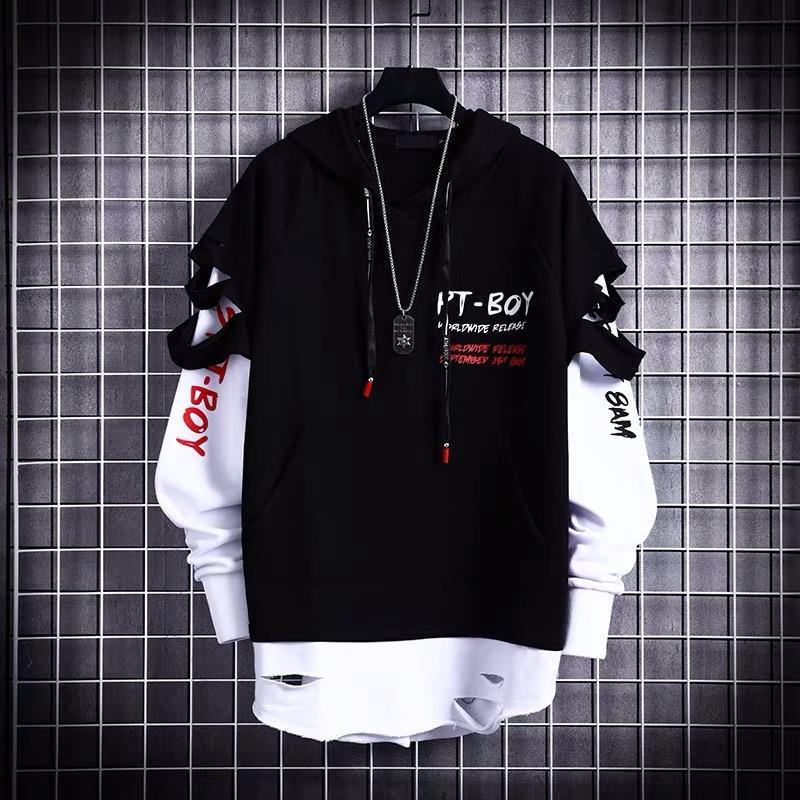 Title 5, Ripped plus fleece sweater