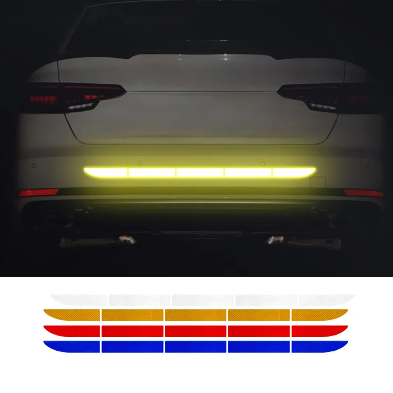 Rear Trunk Reflective Sticker