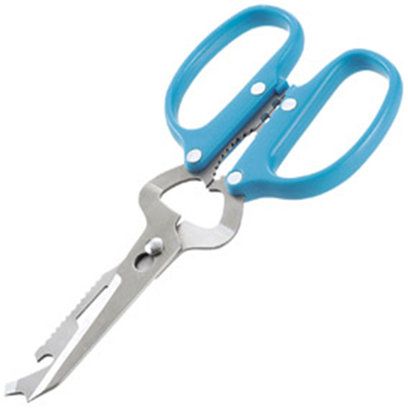 Bottle opener walnut clip stainless steel scissors