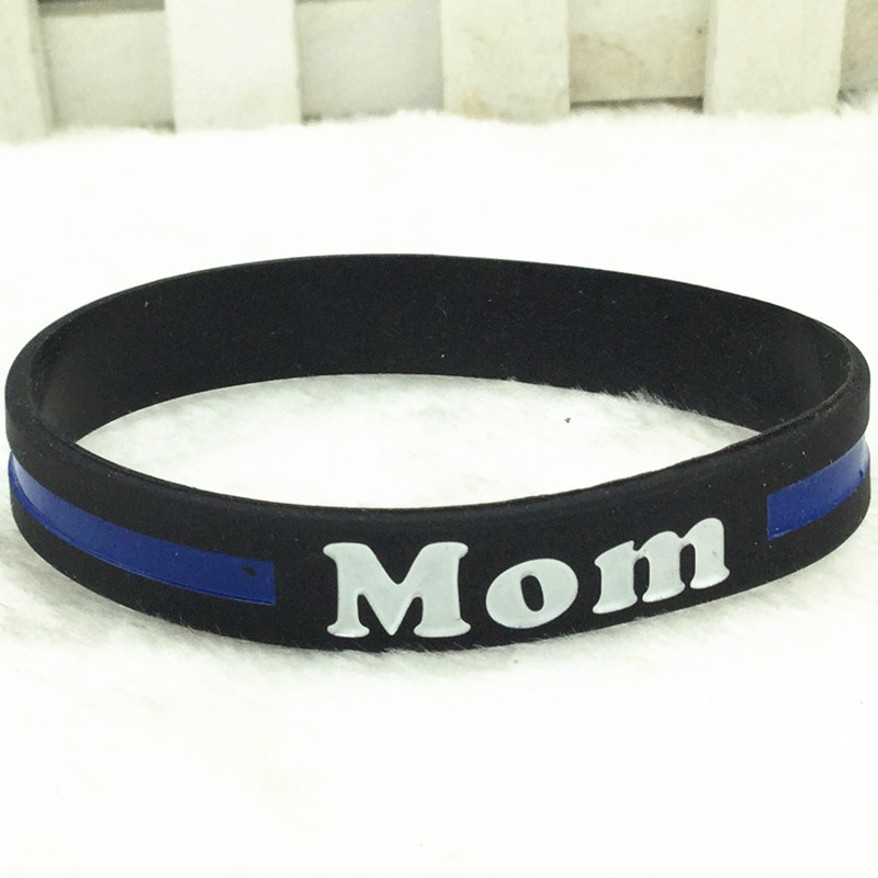 Silicone bracelet wrist strap