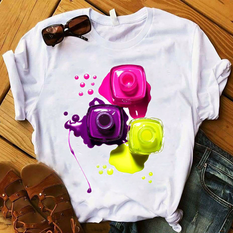 Title 6, Nail polish print T-shirt