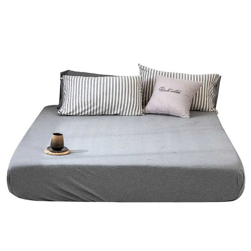 Cotton one-piece mattress protector