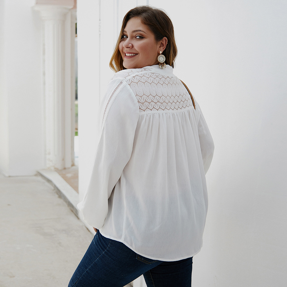 knit T-shirt horn sleeve