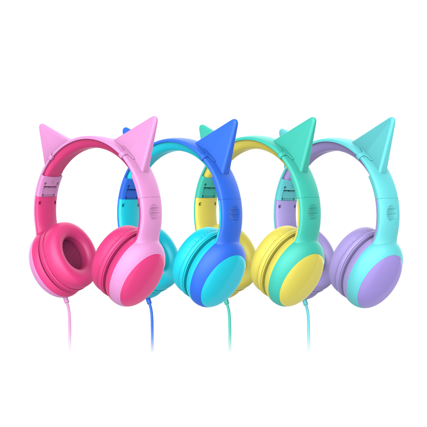 Auriculares con cable para niños