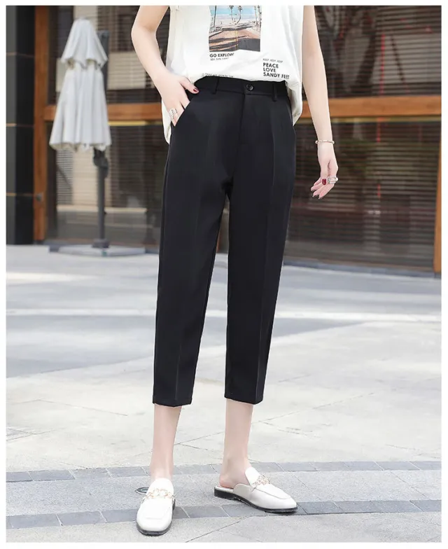 Soft casual pants Black - Shop at LoveMi