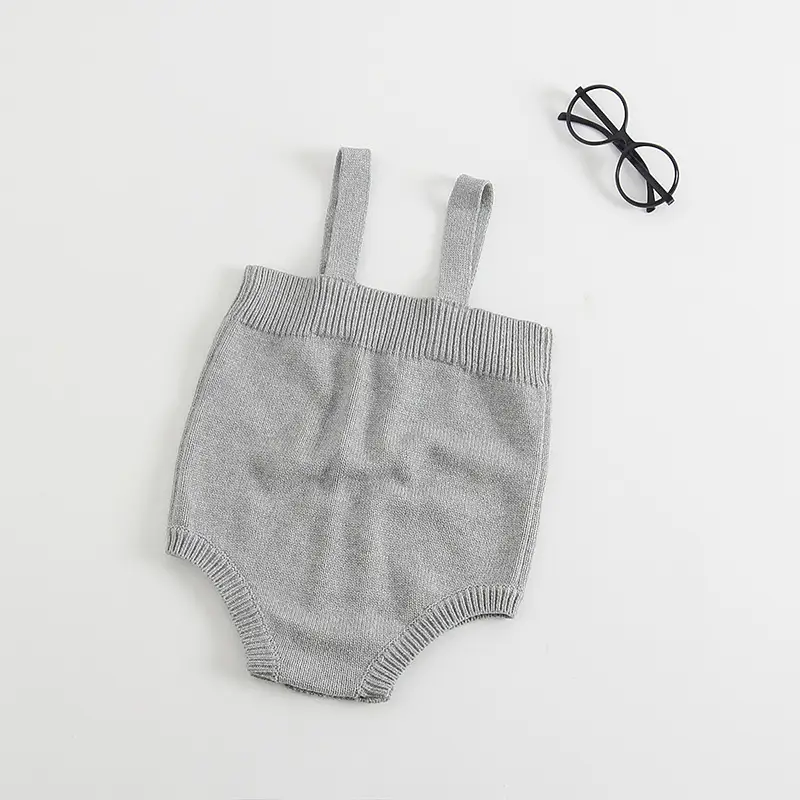 Knitted Jumpsuit Romper Sling Climb