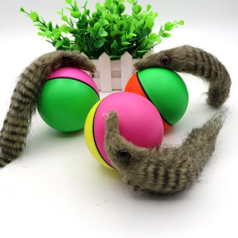 Electric Beaver Ball Water Cat Bath Play Toys