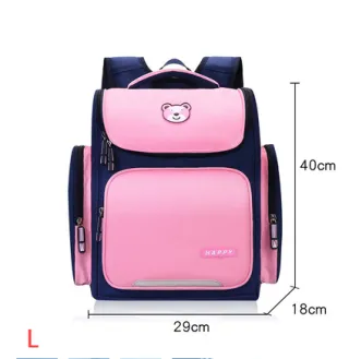 Primary Student School Bag - Pink