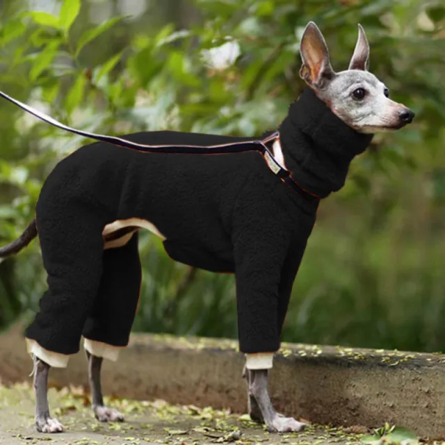 Warm and fashionable dog cotton clothes Black - Shop at LoveMi