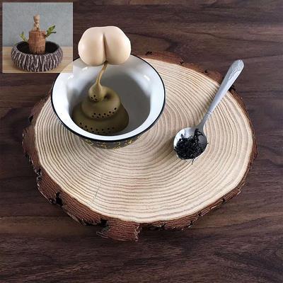 Poop tea filter