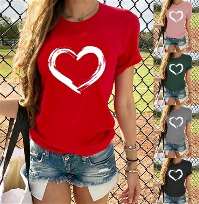 Women's short sleeve T-shirt top