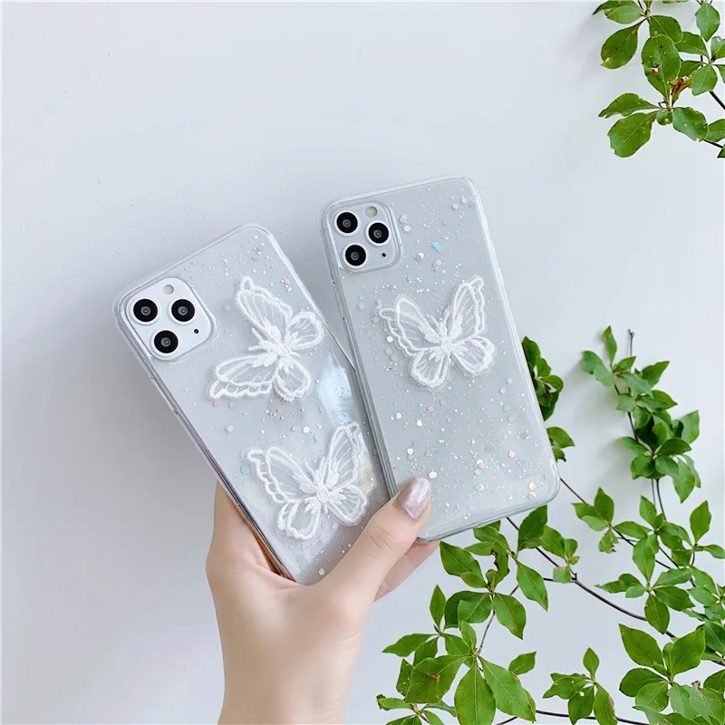 Lace Butterfly Phone Case