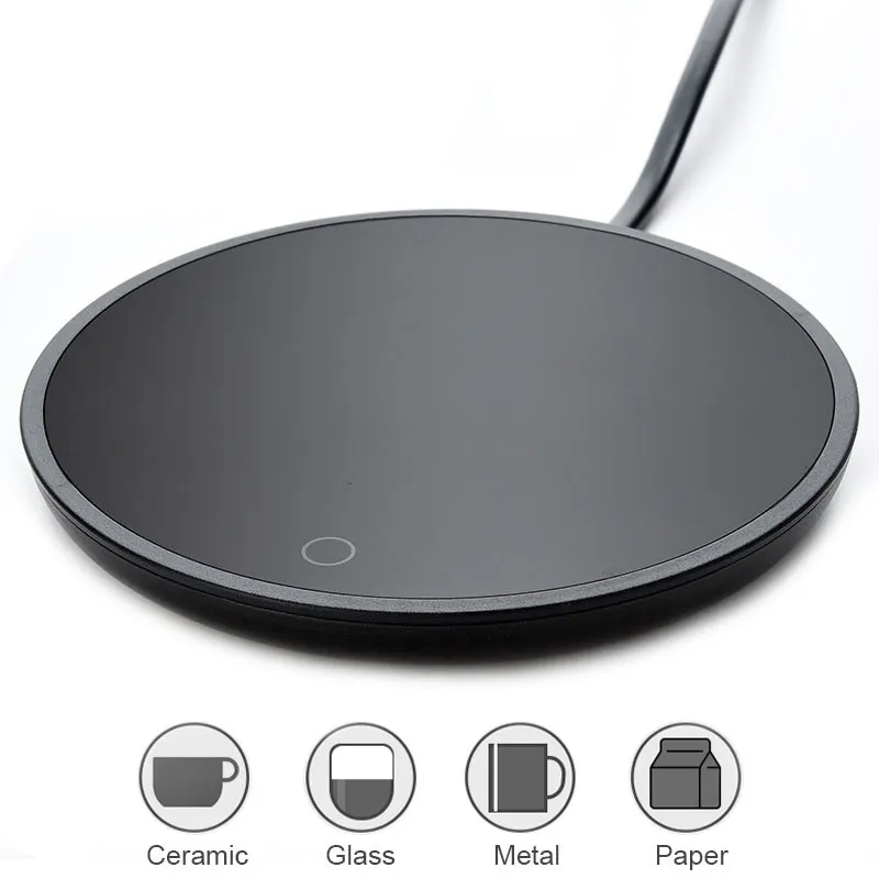 Coffee Mug Cup Warmer for Home Office Milk Tea Water Heating – image 5