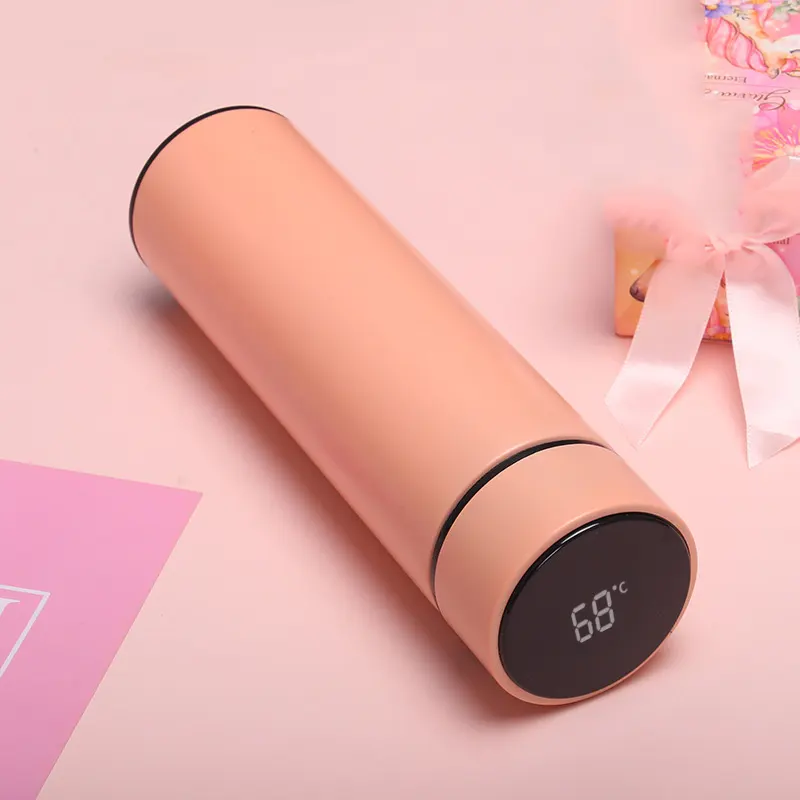 Intelligent Bottle Stainless Steel Insulated Cup Temperature Display Vacuum