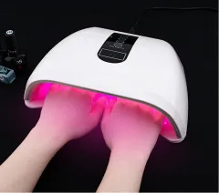 Baked hands 96W nail dryer - White - View 1
