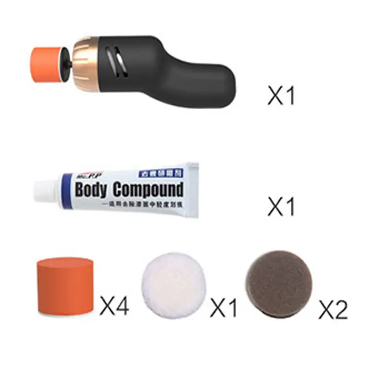 Repair and repair the glaze sealing car grinder