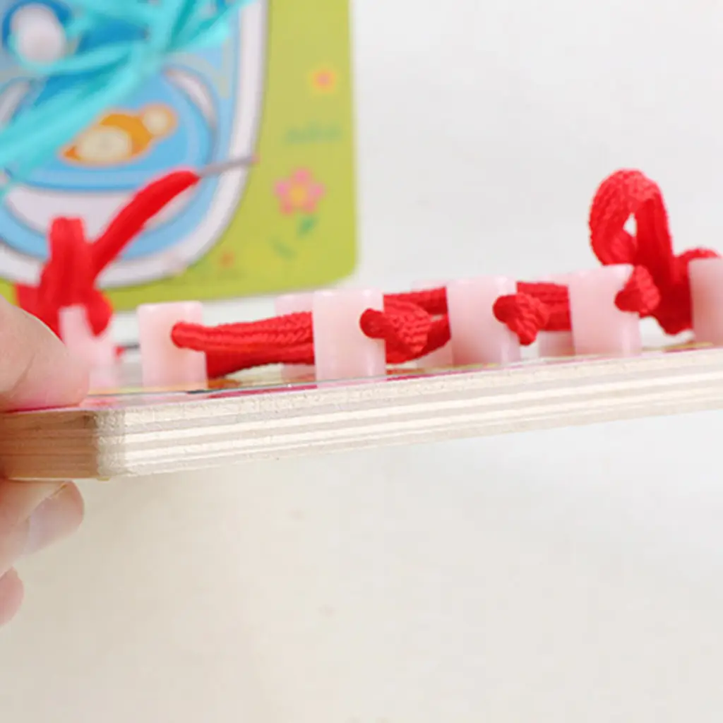 Wooden shoelaces to tie shoelaces