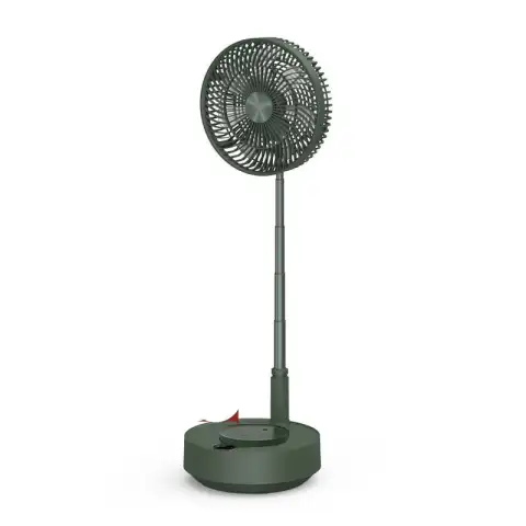 Storage Floor Electric Fan Household Desktop Remote Control Small