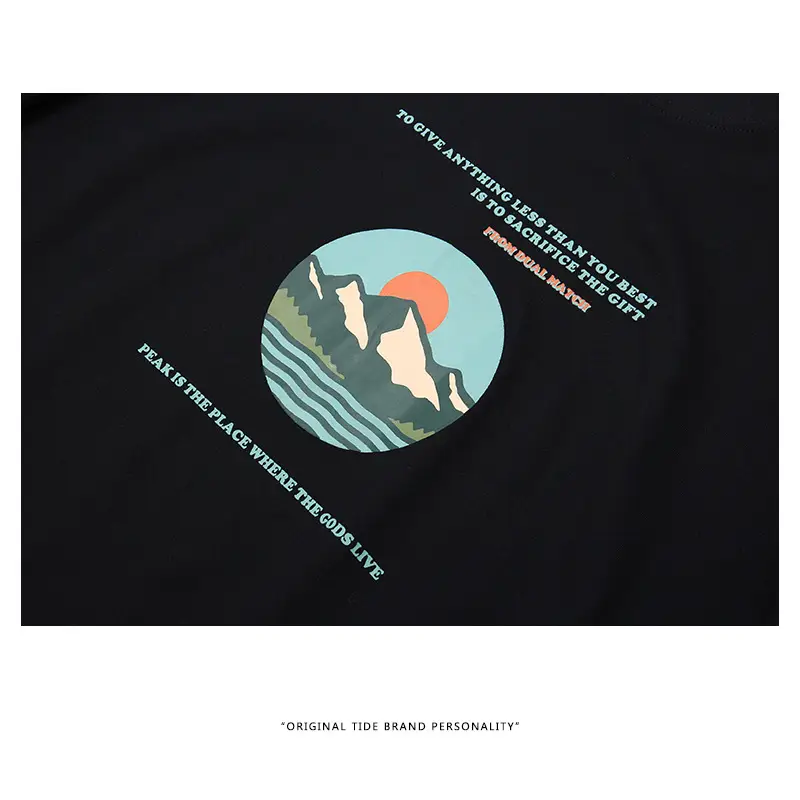 Hip-hop original fashion brand ins loose t-shirt