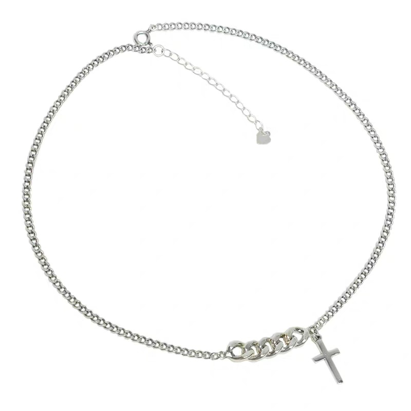 Vintage cross sweater chain