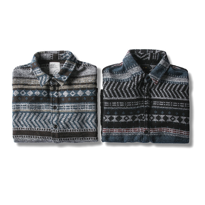 Title 5, Ethnic style woolen shirt and jacket