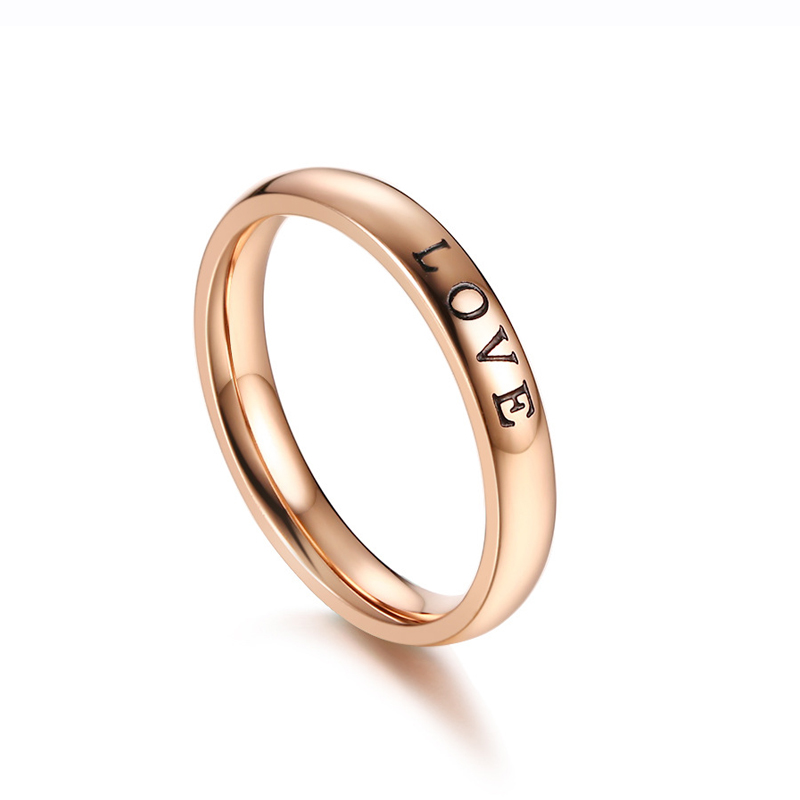 Stainless steel corrosion English ring