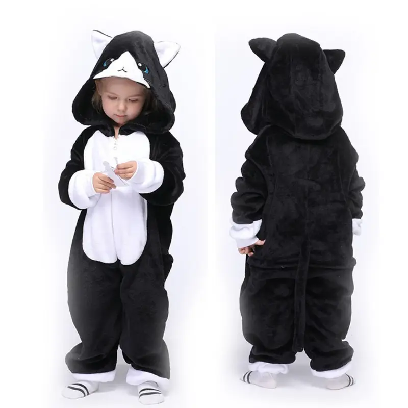 Children's cartoon one-piece pajamas