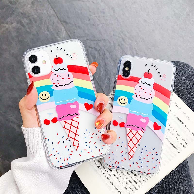 Compatible with Apple , Ice cream transparent phone case - Image 4