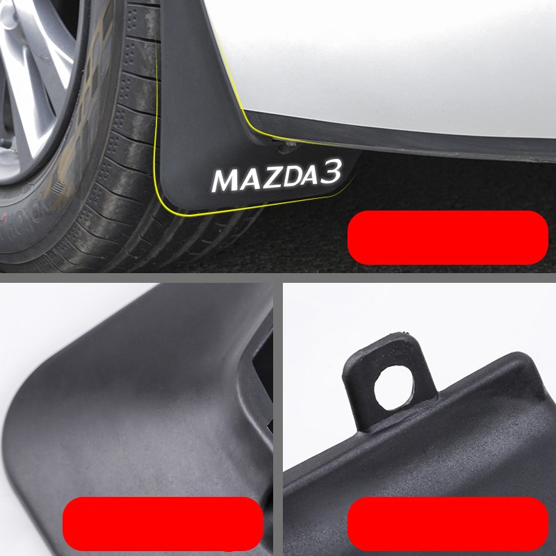 Applicable to Mazda 3 Angkesila mudguard - Image 3