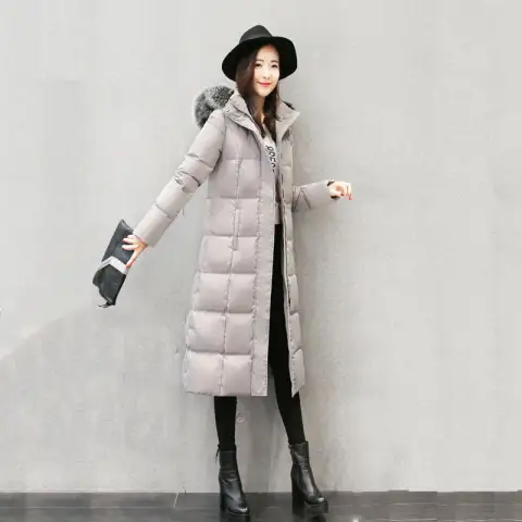 Long Down Jacket Women