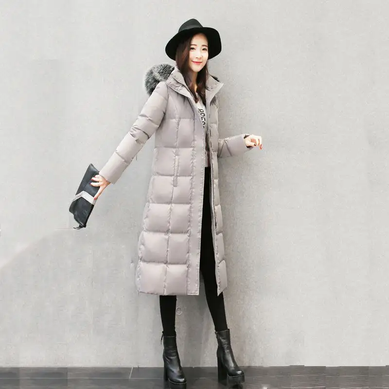 Long Down Jacket Women