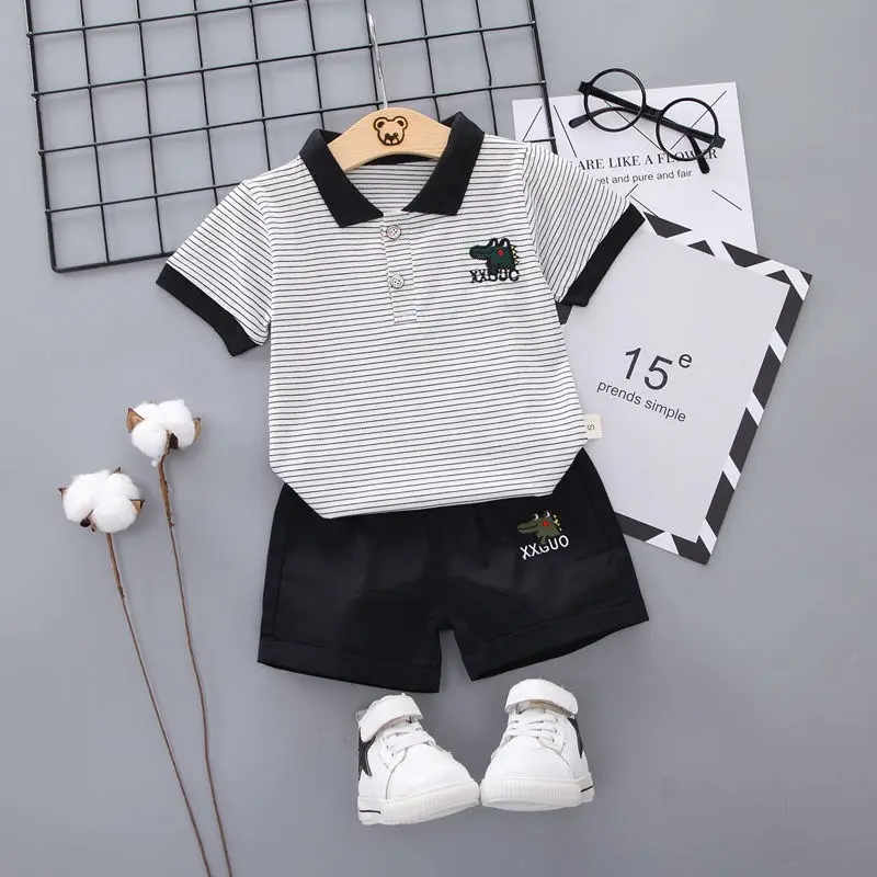 Boys Short Sleeve Suit