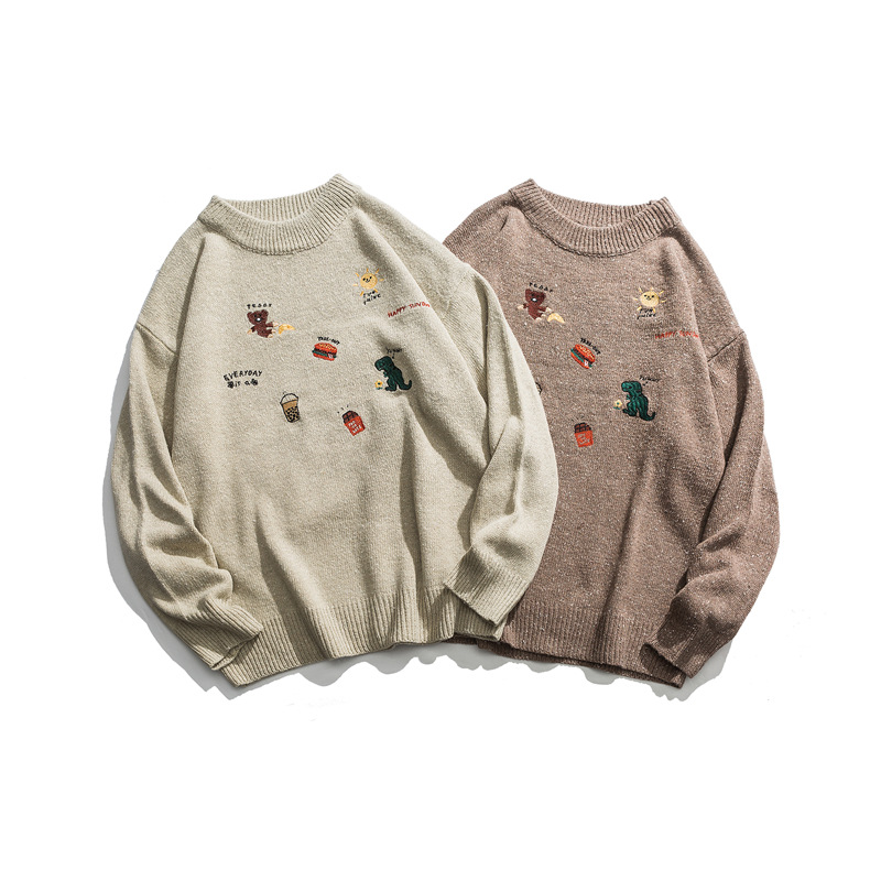 Literary youth couple sweater
