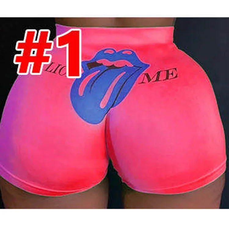High-waisted shorts for exercise - 24 Style