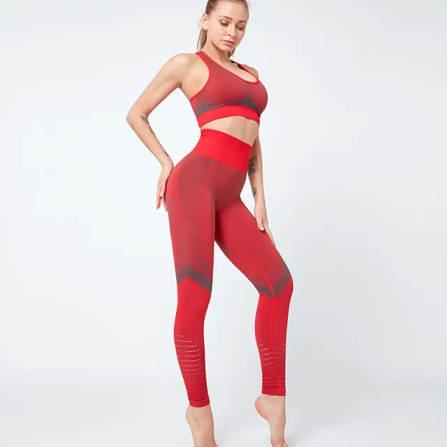 Cutout women's yoga trousers Red - Shop at LoveMi