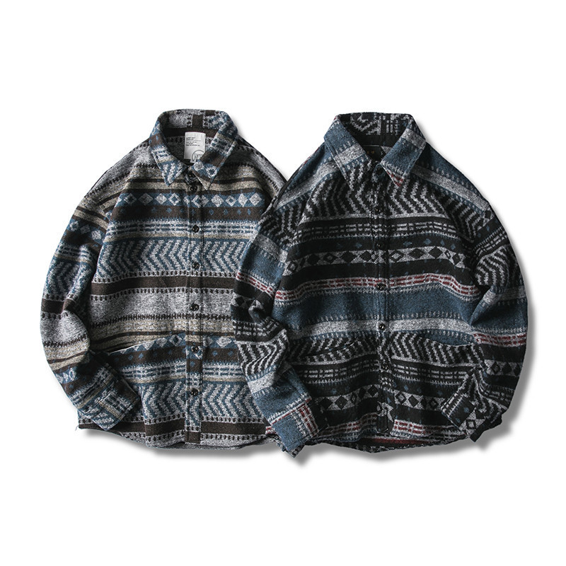 Title 1, Ethnic style woolen shirt and jacket