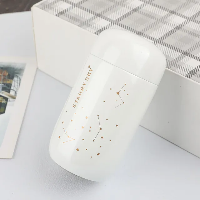Mini cute thermos mug for men and women White - Shop at LoveMi