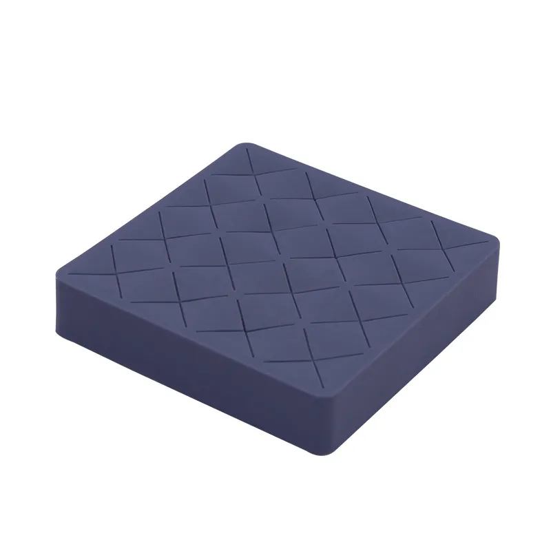 16 Grid Silicone Lipstick Storage Box - Blue