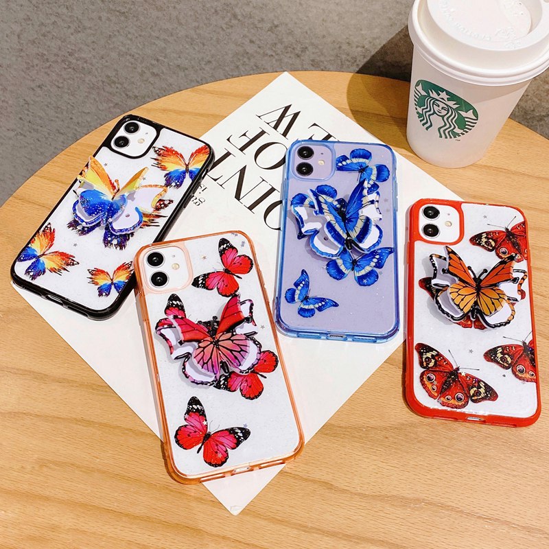 Butterfly phone case with stand - Image 3