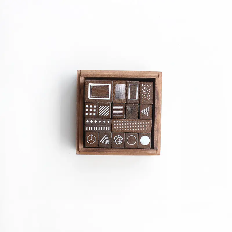 Seal wooden box set